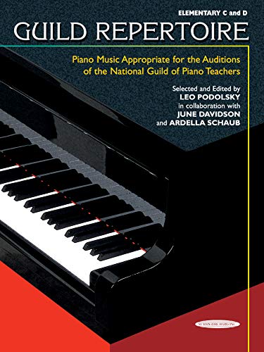 Guild Repertoire -- Piano Music Appropriate for the Auditions of the National Guild of Piano Teacher by 