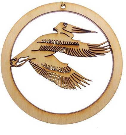 Pelican Ornament - Pelican Christmas Ornament - Pelican Gifts - Pelican Weeding Favor