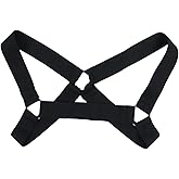 Akkad Kuti Mens Harness Belt Nylon Elastic Body Shoulder Strap Sexy Halter Club Wear Cosplay Costume