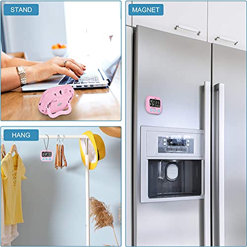 Kissarex Digital Kitchen Countdown Timer Teachers Classroom Counter Large LCD Loud