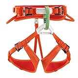 Petzl Kids' Macchu Climbing Harness Coral One Size
