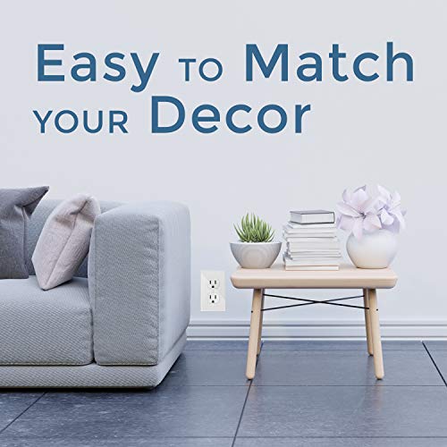 Clear Electric Outlet Covers Baby Proofing 40Pack Bonus Door Pinch Guard Large Outlet Plugs