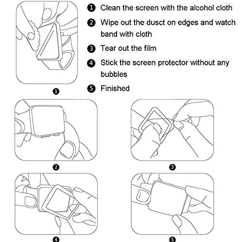 VIESUP for Huawei Watch GT Porsche Design Screen Protector, [2