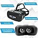 Virtual Reality Headset by NSInew - Wider FOV VR Headset or 3D VR Glasses for Games - Ventilation Holes&Independently Adjustable HD Lenses - Ergonomic Head Strap - Includes Bluetooth Remote