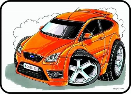 Ford Focus St Koolart Mouse Mat Personalised Free 1968