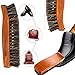 Horsehair Shoe Brush Set Multifunctional Shoe Cleaning and Shine Brush Kit for Leather Shoes, Suede and Nubuck Shoes, Car Seat or Leather Furniture