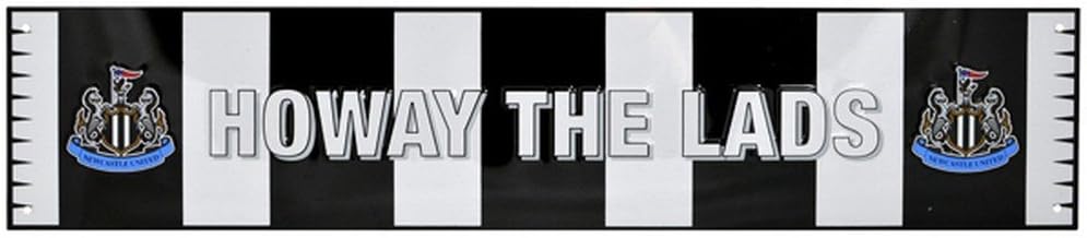 Newcastle United Bar Scarf Sign
