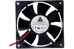 AFB0824HH 80MM 24V 0.15A 8CM 8025 80X80X25MM 2-Wire Cooling Fan
