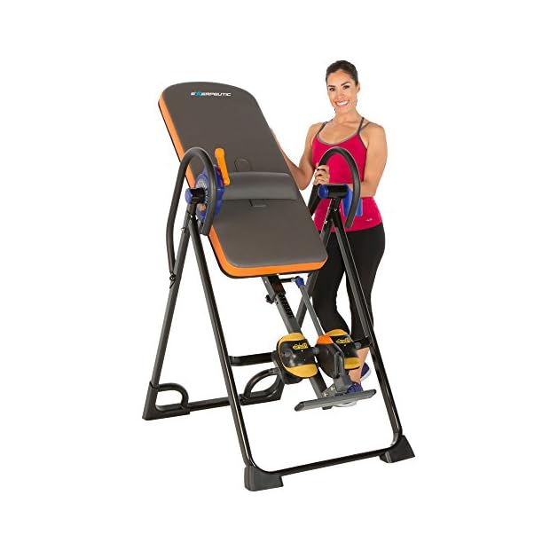 Exerpeutic 975SL iControl Inversion Table - 350 lbs, 4'9