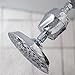 AquaBliss SF300 High Output Multi-Stage Shower Head Filter - Universal Shower Filter Reduces Dry Itchy Skin, Dandruff, Eczema for Healthier, Glowing & Stronger Hair Skin and Nails - Chrome (SF300)