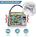 ToMike Insulated Lunch Bags for Women Fashionable Reusable Lunch Tote Cooler Bag Handbag For Women (Navy Blue)