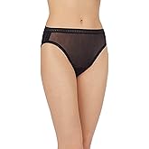 OnGossamer womens On Gossamer Women's Gossamer Mesh Hi-cut Brief Panty