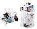 Sodynee XL Acrylic Makeup Cosmetic Organizer Storage, 360-Degree Rotating Adjustable Shelves