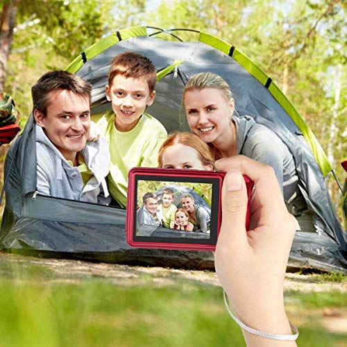 Digital Camera,2.7 Inch HD Camera for Backpacking Rechargeable Mini Camera Students Cameras Pocket Cameras Digital with Zoom Compact Cameras for Photography