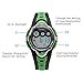 Hiwatch Youth Waterproof Watch Digital Sports Watch with Alarm Stopwatch for Kids Girls Boys Green