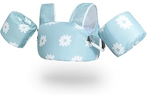 Zeraty Toddler Swim Vest for Kids, Toddler Floaties 2-3-4-5-6, Swim Jacket 25-30-50-66 lbs Detachable Pool Float Kids and Arm