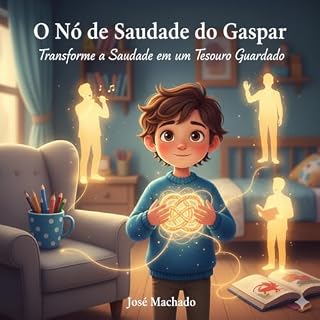 Livro O "Nó" de Saudade do Gaspar: Para crianças que perderam um pai-herói e precisam continuar (Coleção Crianças que Superam: Perda)
