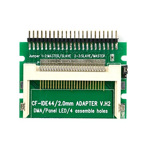 JXSZ x5pcs,Single Compact Flash CF to 2.5 IDE 44Pin 44-PIN Male Converter Adapter