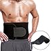 LURBON Waist Trimmer，Slimmer Kit Weight Loss Wrap Stomach Fat Burner Stomach and Waist Trainer for Men & Women，Black