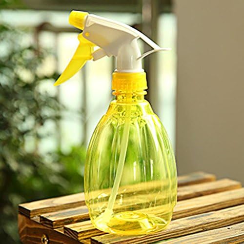 Gillberry Empty Spray Bottle Plastic Watering The Flowers Water Spray For Salon Plants (yellow)