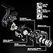 KastKing Mela II Spinning Reel - Light, Smooth Spinning Fishing Reel, 10 + 1 BB, Powerful Carbon Fiber Drag, FREE Spare Graphite Spool