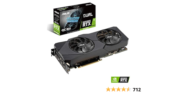 Amazon Com Asus Geforce Rtx 70 Super Overclocked 8g Evo Gddr6 Dual Fan Edition Vr Ready Hdmi Displayport Gaming Graphics Card Dual Rtx 70s O8g Evo Computers Accessories