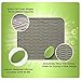 Silicone Dish Drying Mat & Scrubber XL 17.8