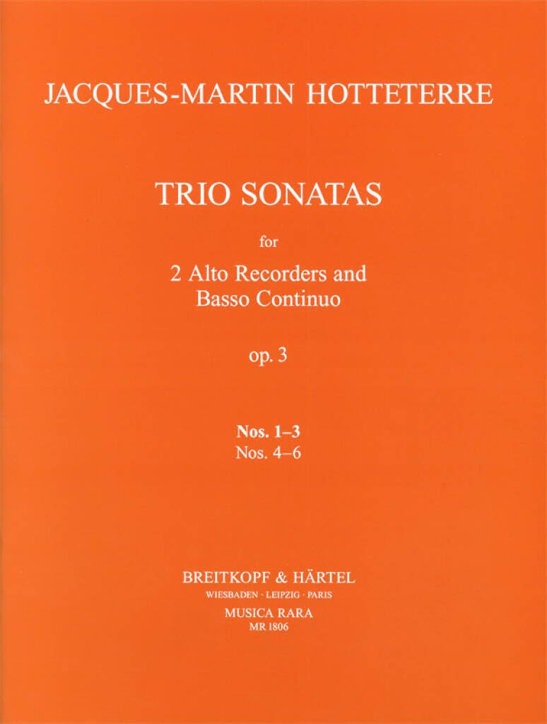 TRIOSONATEN OP. 3/1-3