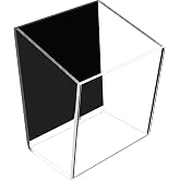 VACONICO Magnetic Pen Holder, Acrylic Dry Erase Marker Holder, Large Capacity Pencil Holder for Whiteboards, Fridge, Lockers Office School Supplies (Clear &amp; 1 Compartments)