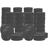 SUCOHANS 50 PCS Cloning Collars Inserts Premium Grade Foam | Fits 2'' Net Cups Cloner Collars for Hydroponics Plant Germination in DIY Cloner &amp; Clone Machines (Black)