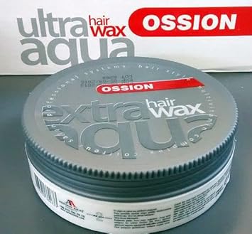 Ossion Extra Aqua Hair Wax 175 Ml Professional Hair Care For An