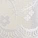 Lorraine Home Fashions Priscilla 60-inch x 24-inch Tier Curtain Pair, White