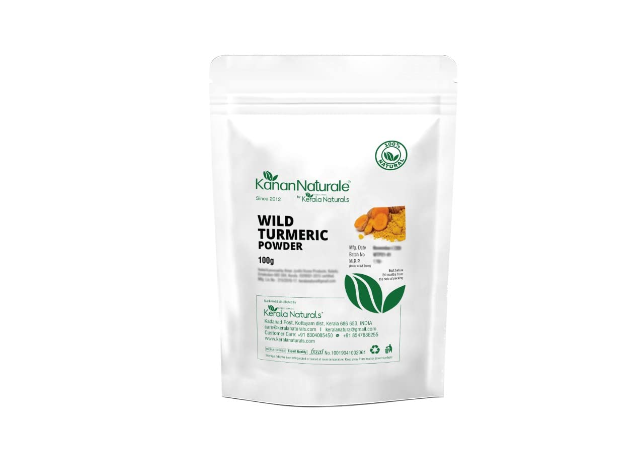 Kerala Naturals Wild Turmeric Powder 100g