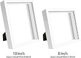 sunmeg 3D Shadow Box 8x8 Wooden Deep Frame with Letters DIY Decor view 8