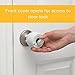 Safety 1st OutSmart Knob Covers, White, 2 Count (Pack of 1)