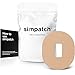 SIMPATCH – Dexcom G5, G4 Adhesive Patch (25-Pack) – Waterproof Adhesive, CGM Patch – Multiple Color Options