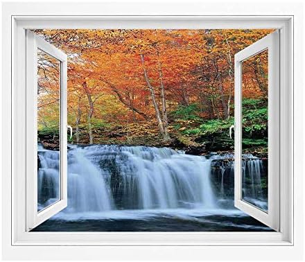 宅送 絵画風 壁紙ポスター 紅葉 森林 樹木 秋景色 癒し 色鮮やか パノラマ 窓仕様 Kyo 104ms1 1152mm 576mm お洒落 Www Transnews Co Id