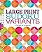 Large Print Sudoku Variants by Conceptis Puzzles