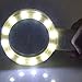 LED Handheld Magnifying Glass – Skoye 30X with 12 LED Lights Illuminated Magnifier, Read Easily at Night