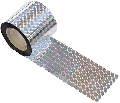 Life987 Double Side Bird Repellent Scare Tape Bird Control Device To Keep Away Pigeons, Ducks, Crows and More Works Great With Netting And Spikes