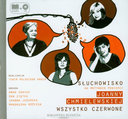 Wszystko czerwone - Joanna Chmielewska [AUDIOBOOK] [CD]+[KSIÄĹťKA]
