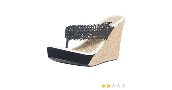 abaca wedge sandals