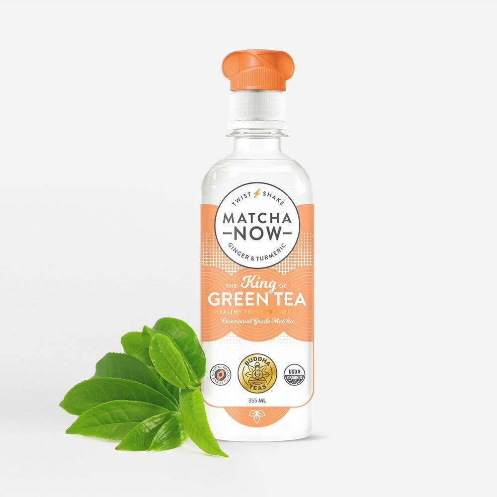 Matcha Now (Oasis Works Ltd) | Matcha Now Ginger & Turmeric Ceremonial Grade Matcha Tea | 1 x 355ml (UK)