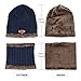 VBIGER Kids Winter Hat and Scarf Set 2-Pieces Warm Knit Beanie Cap and Scarf