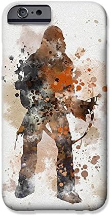 iPhone 6 Plus/6s Plus (5.5") Star Wars Fan Art Silicone Phone Case / Gel Cover for Apple iPhone 6S Plus 6 Plus (5.5") / Screen Protector & Cloth / iCHOOSE / Chewbacca