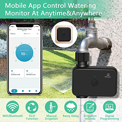 INNOKEY Sprinkler Timer, Water Timer with WiFi Hub WiFi Hose Timer