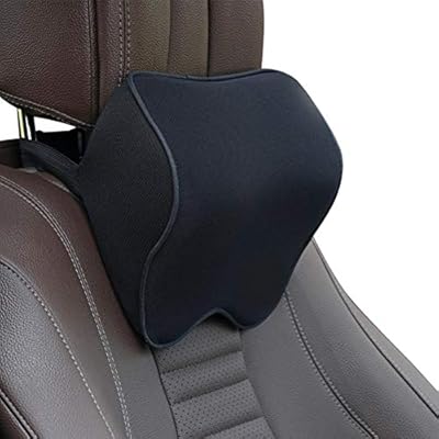 Xqryub Car Neck Pillow Cushion Back Pillow Car Seat Pillow Lumbar Support For Office Chair Cushion Car Auto Universal Amazon Sg Sports Fitness Outdoors