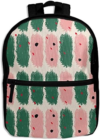 Beuty Cactus Unisex Lightweight Printing Shoulders Kid' Bag With Zipper For Cute Children School Kindergarten Backpacks