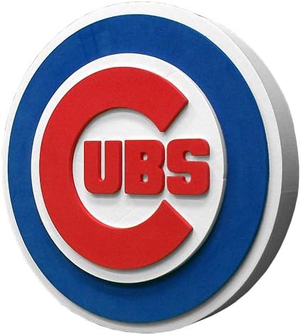 MLB Chicago Cubs Fan Foam Logo Signs