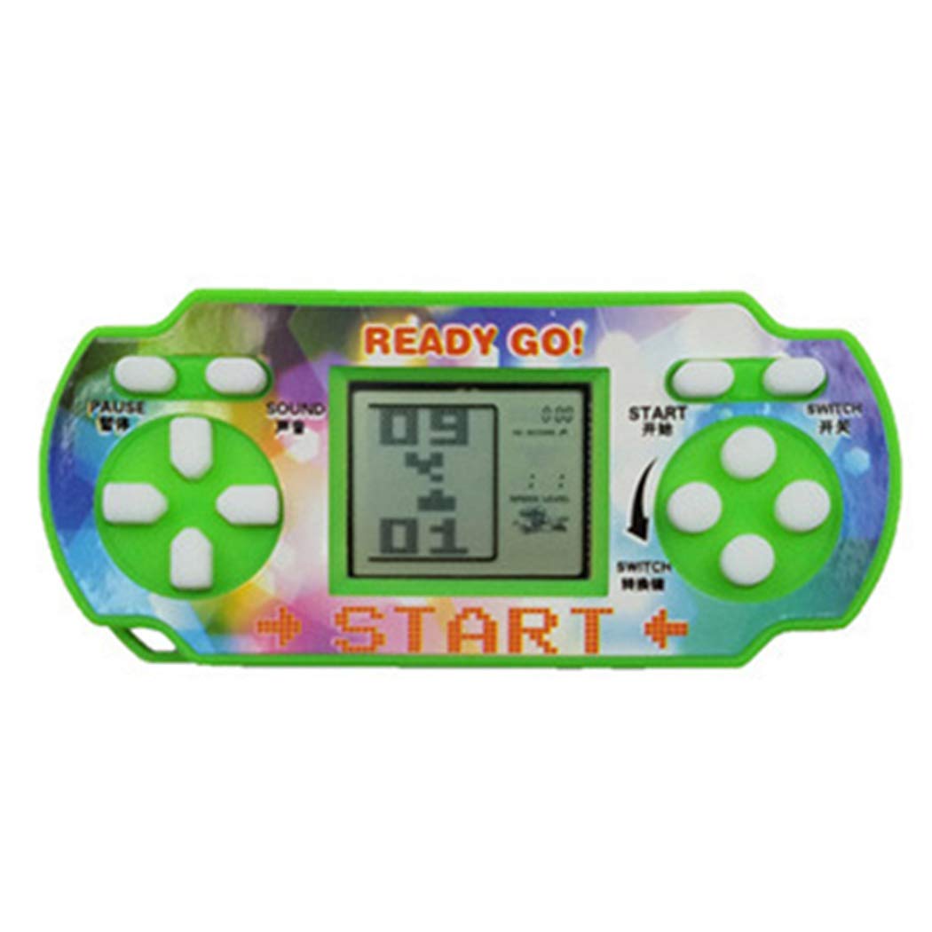 IEnkidu Mini Handheld Game For Tetris Racing Car Puzzle Game Kids Toy